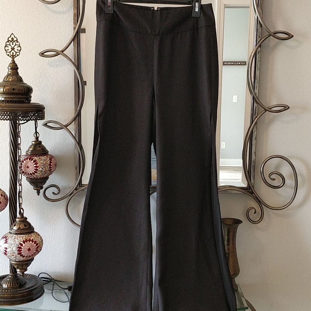Venus Wide Leg Side Slit Pant
